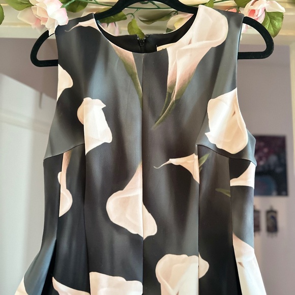 Calvin Klein Fit and Flare Dress - Picture 1 of 6